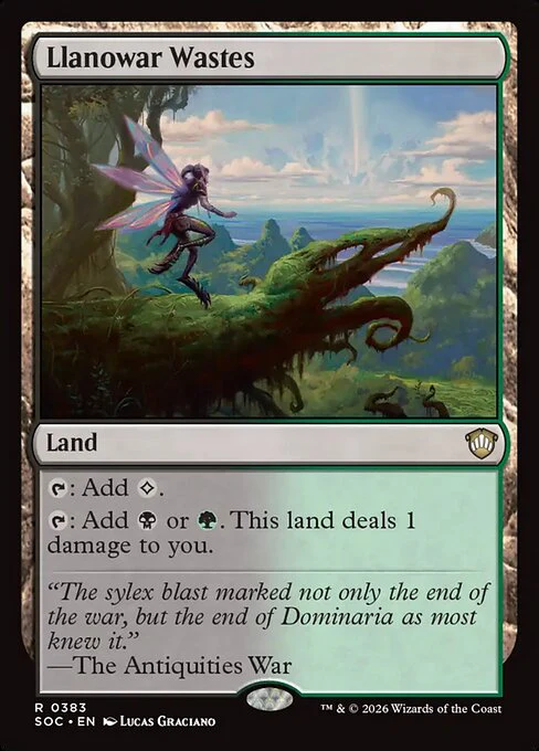Llanowar Wastes [ #0383 ] (SOC-R)