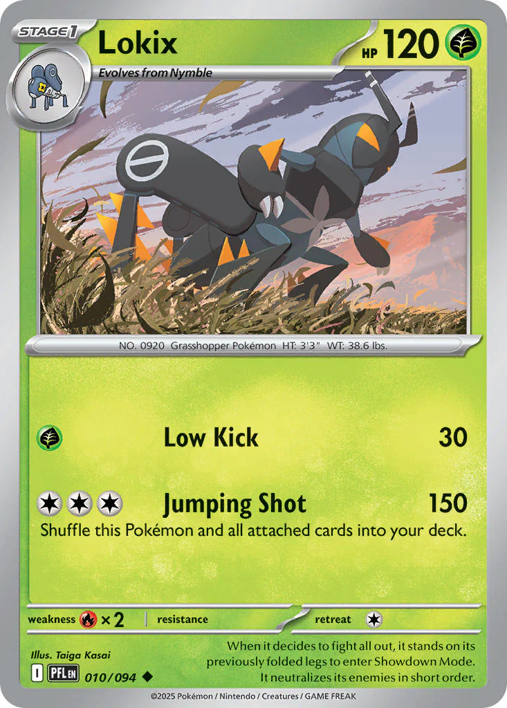 Lokix - 010/094 (PFL) Uncommon