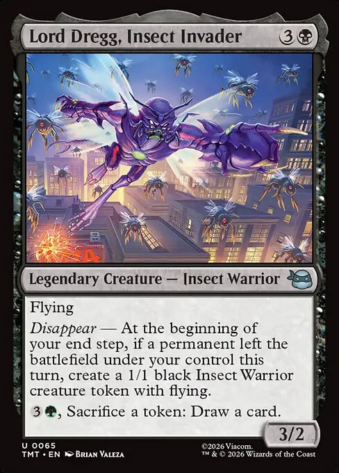 Lord Dregg, Insect Invader [ #0065 ] (TMT-U) - Image 2