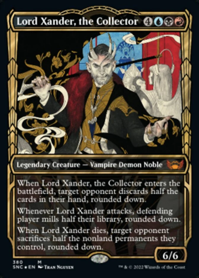Lord Xander, the Collector [ #380 Gilded Foil ] (SNC-M)
