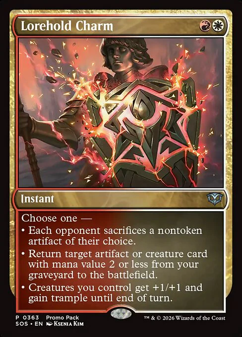 Lorehold Charm [ #0363 FNM Style Promo ] (SOS-U) - Image 2