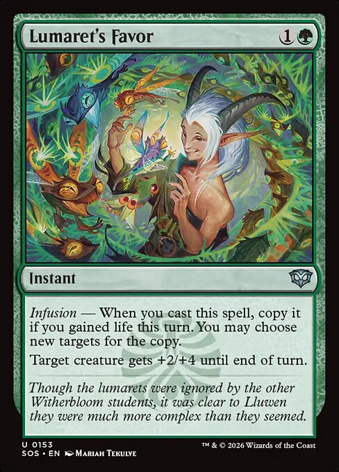Lumaret's Favor [ #0153 ] (SOS-U)