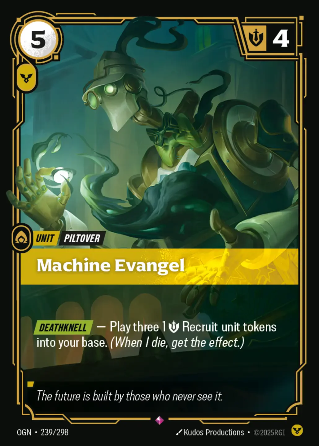 Machine Evangel - 239/298 (OGN) Rare