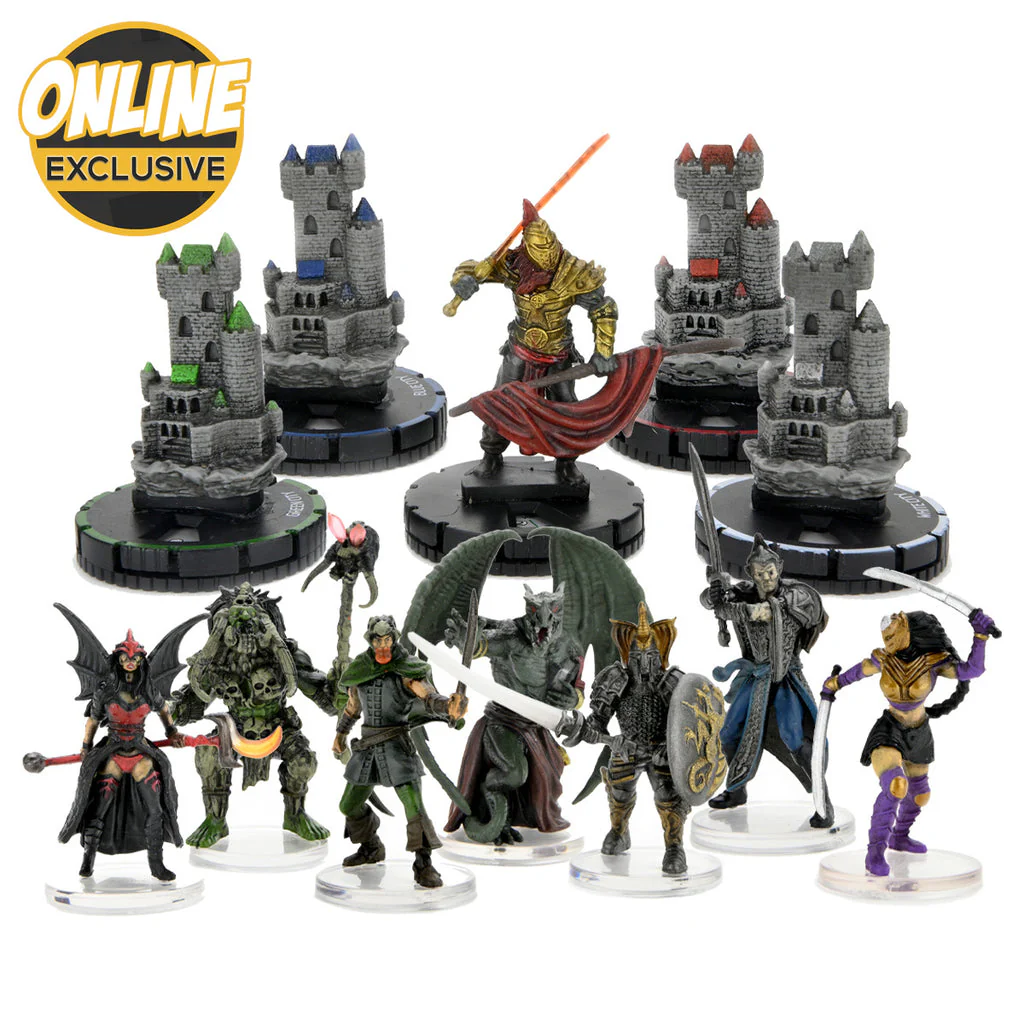 Mage Knight Ultimate Edition Figure Set (USED)