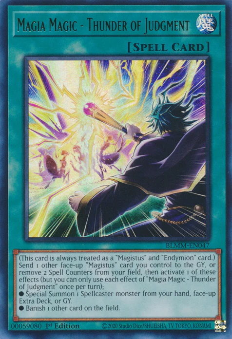 Magia Magic - Thunder of Judgment (BLMM-EN047)