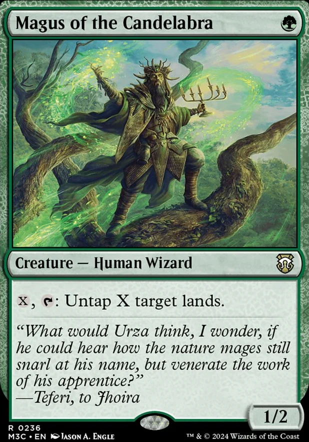 Magus of the Candelabra [#0236 Ripple Foil] (M3C-R)