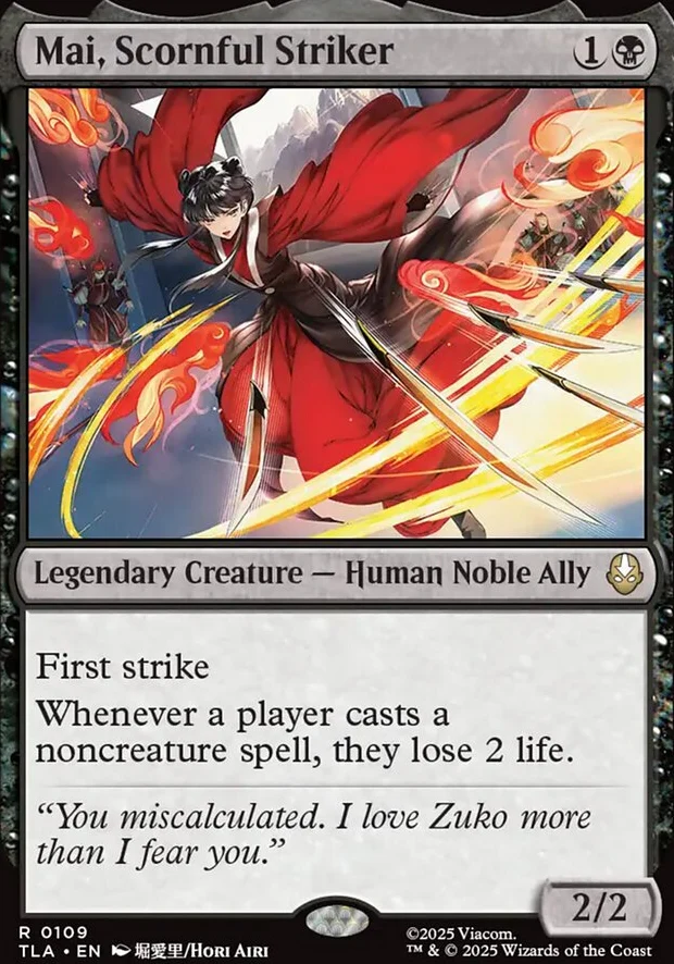 Mai, Scornful Striker [ #0109 ] (TLA-R) - Image 2