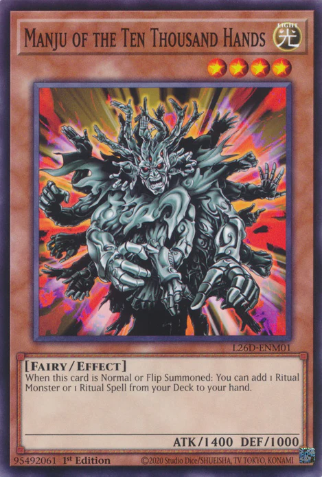 Manju of the Ten Thousand Hands (L26D-ENM01)