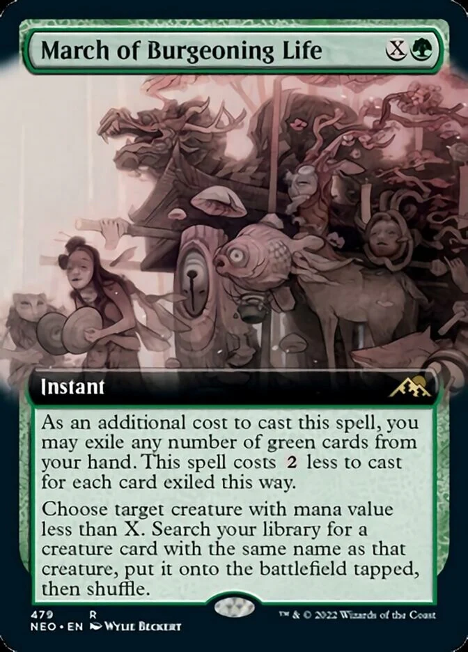March of Burgeoning Life [ #479 Extended Art ] (NEO-R)