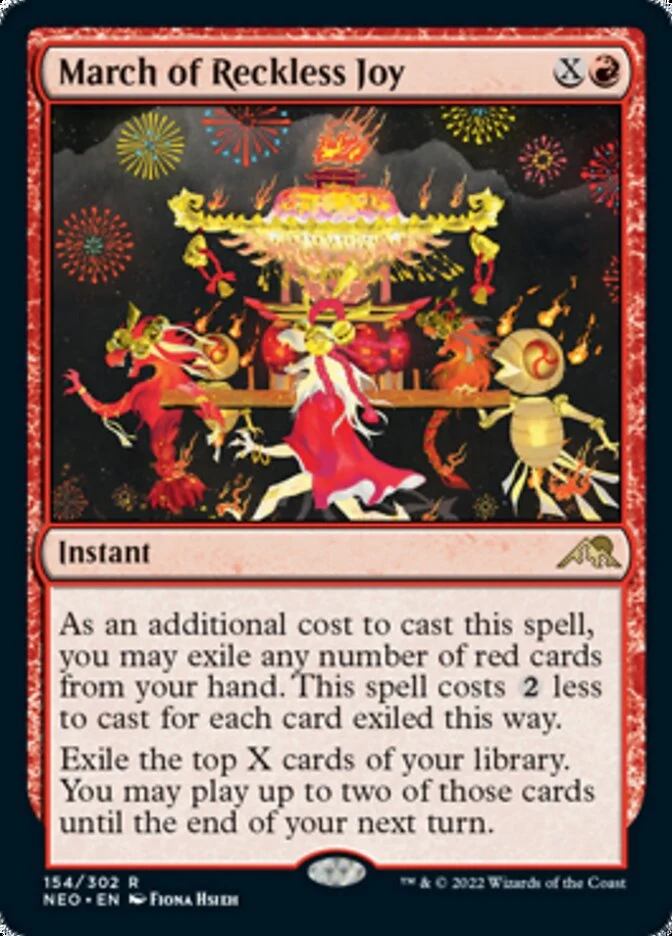 March of Reckless Joy [ #154/302 ] (NEO-R)
