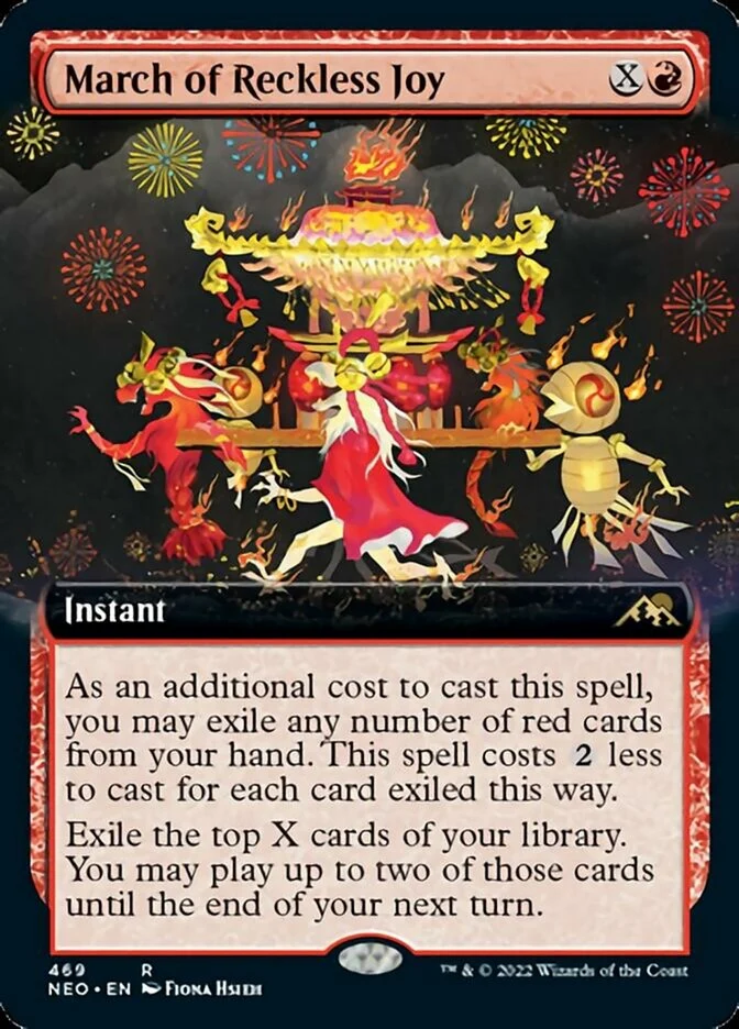 March of Reckless Joy [ #469 Extended Art ] (NEO-R)