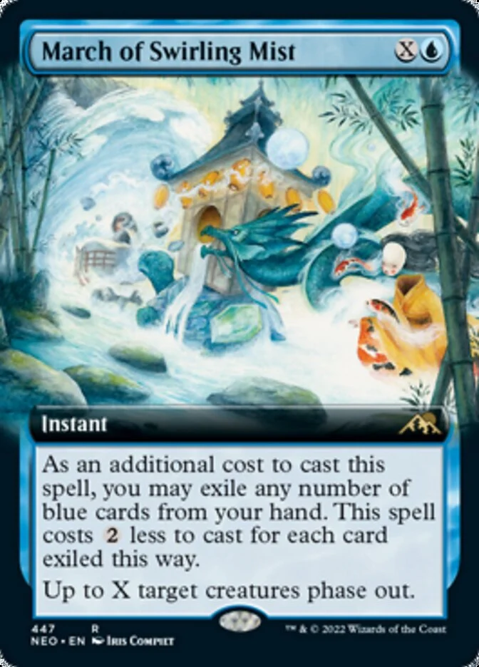 March of Swirling Mist [ #447 Extended Art ] (NEO-R)