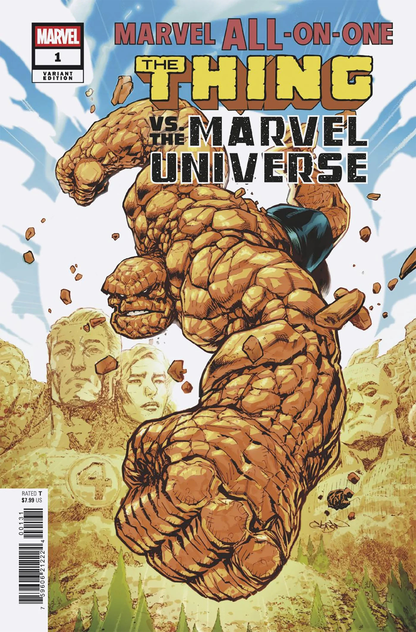 MARVEL ALL-ON-ONE #1 PATRICK GLEASON VARIANT