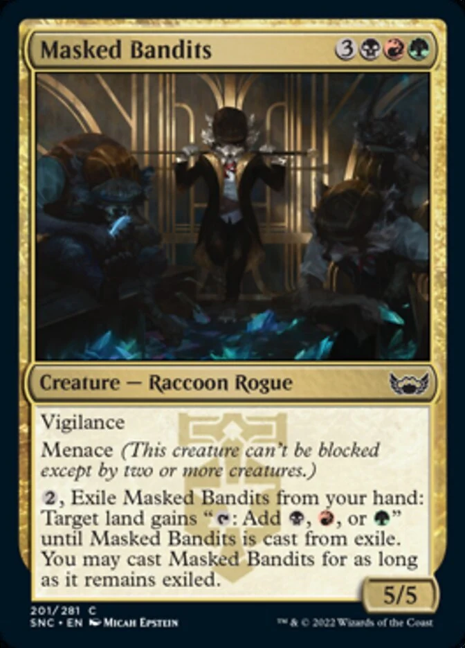 Masked Bandits [ #201/281 ] (SNC-C)