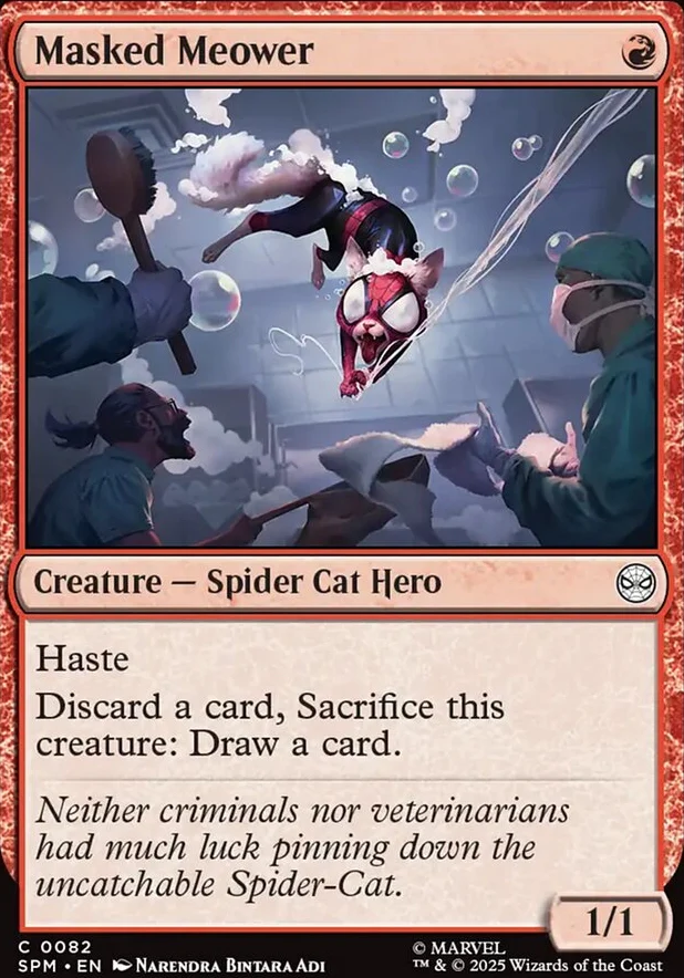 Masked Meower [ #0082 ] (SPM-C) - Image 2