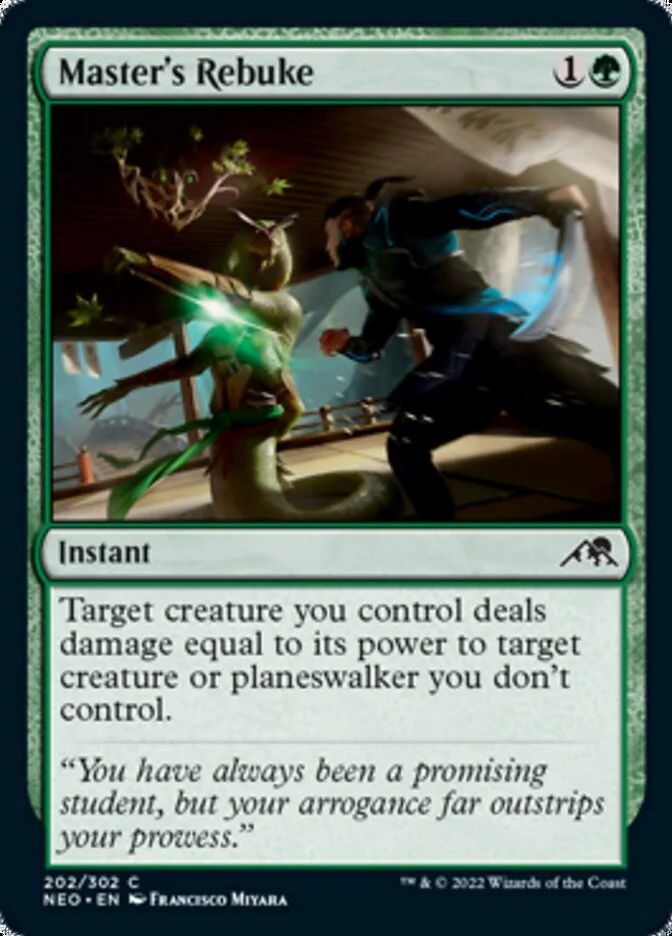 Master's Rebuke [ #202/302 ] (NEO-C)