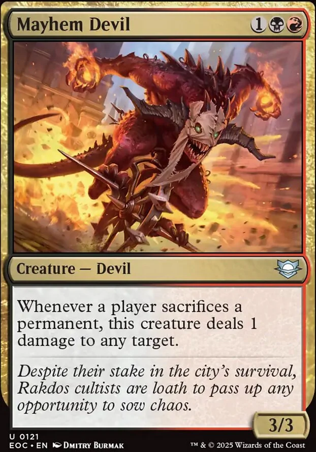 Mayhem Devil [ #0121 ] (EOC-U)