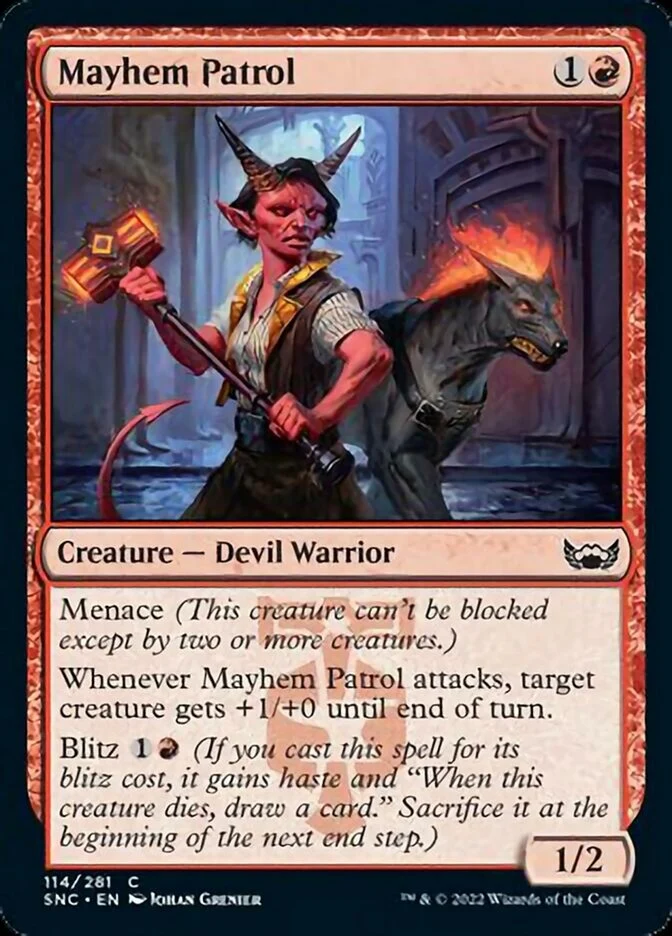 Mayhem Patrol [ #114/281 ] (SNC-C)