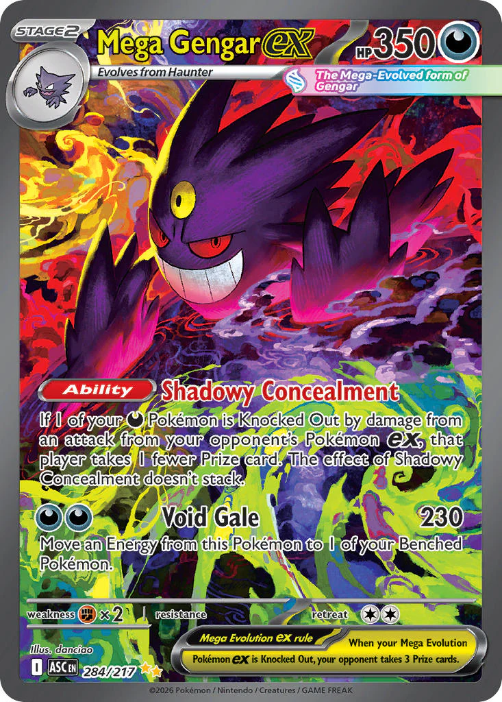 Mega Gengar ex - 284/217 (ASC) Special Illustration Rare