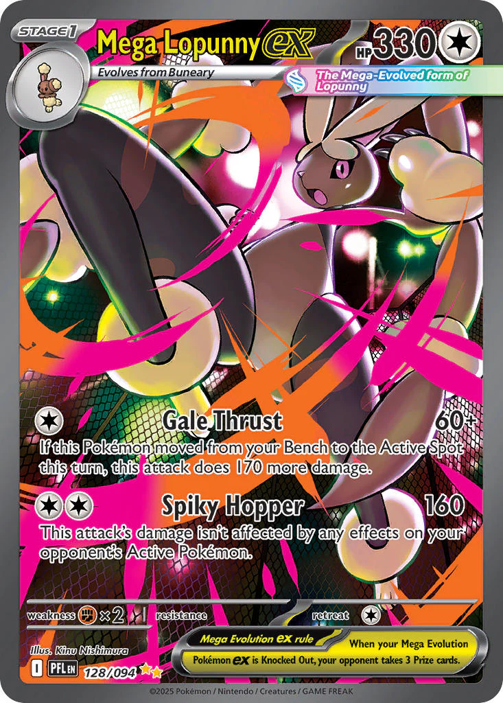 Mega Lopunny ex - 128/094 (PFL) Special Illustration Rare