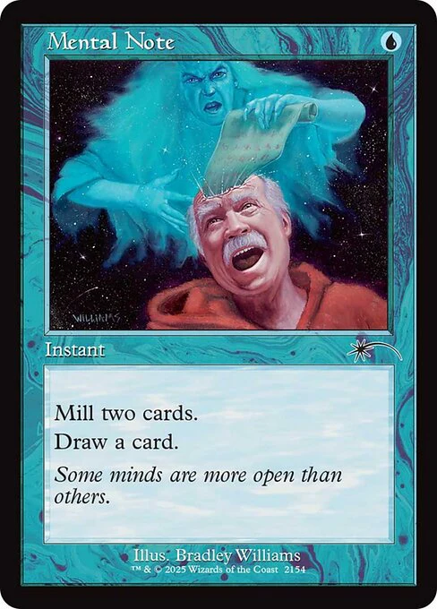 Mental Note [ #2154 Retro Frame ] (SLD-C)