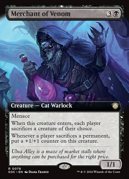 Merchant of Venom [ #0076 Extended Art ] (SOC-R)