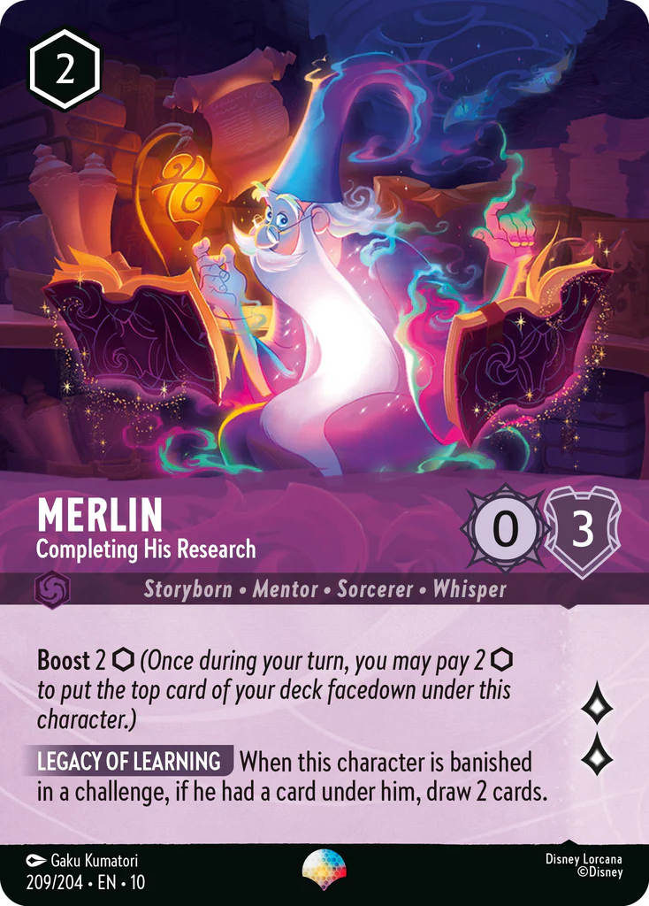 Merlin - Completing His Research (209/204 - Whispers in the Well) Epic