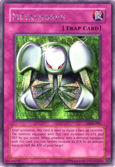 Metalmorph (FMR-003) Secret Rare - Damaged