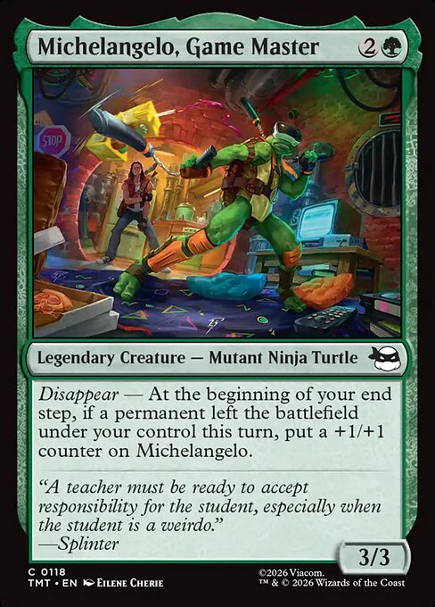 Michelangelo, Game Master [ #0118 ] (TMT-C) - Image 2