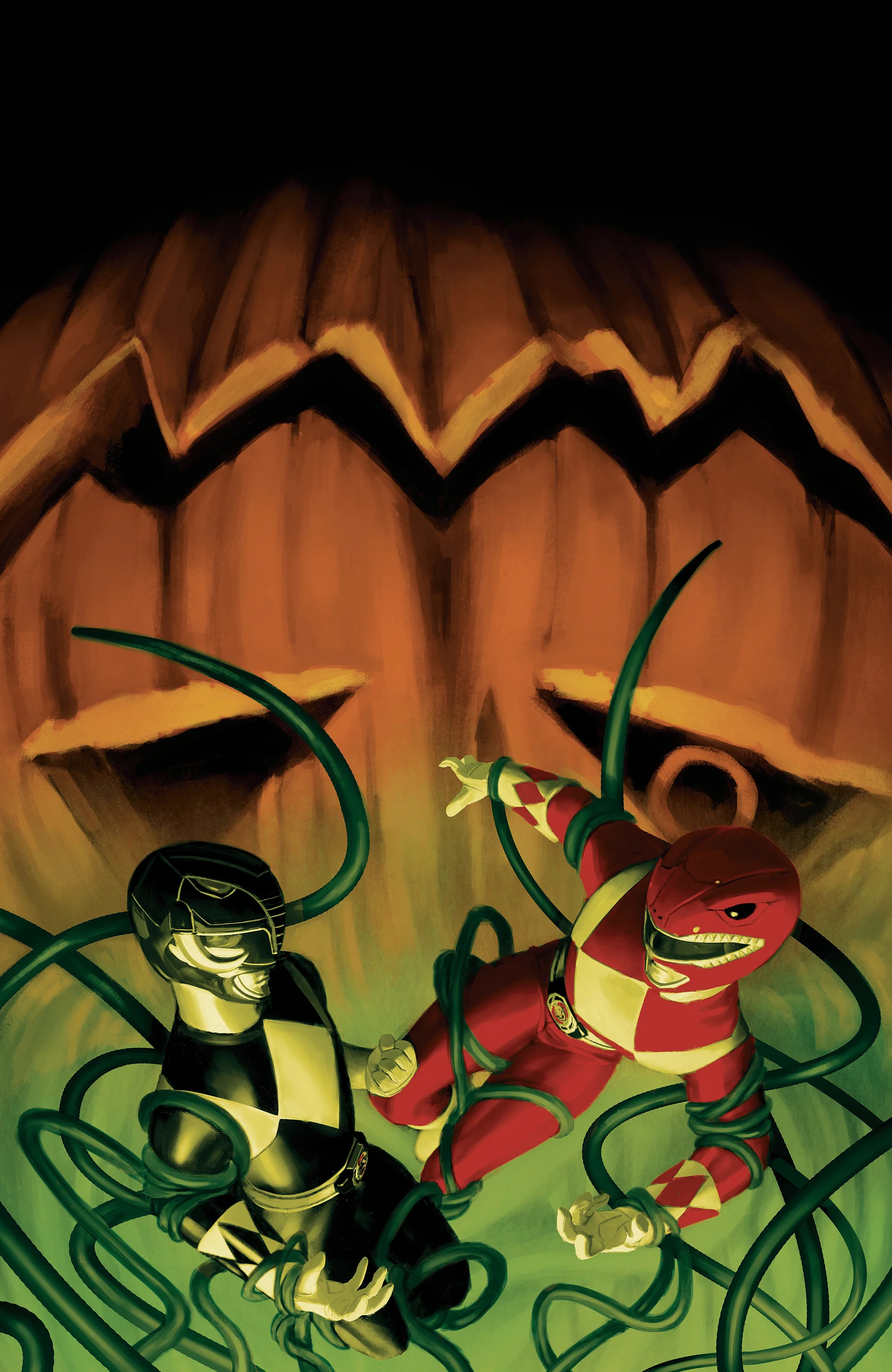 Mighty Morphin Power Rangers Halloween Special #1 D 1:10 INCV (Full Art, Mercado)