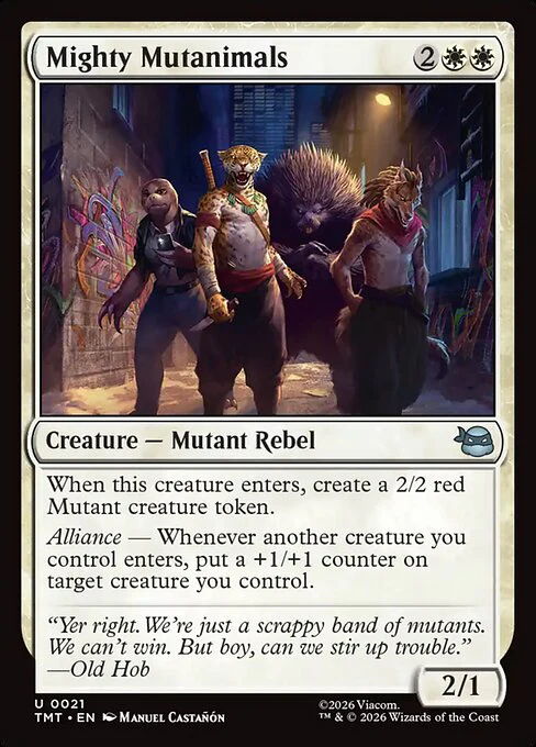 Mighty Mutanimals [ #0021 ] (TMT-U)