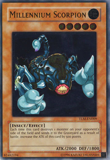 Millennium Scorpion (TLM-EN009) Ultimate Rare - Near Mint Unlimited