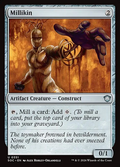 Millikin [ #0351 ] (SOC-U)