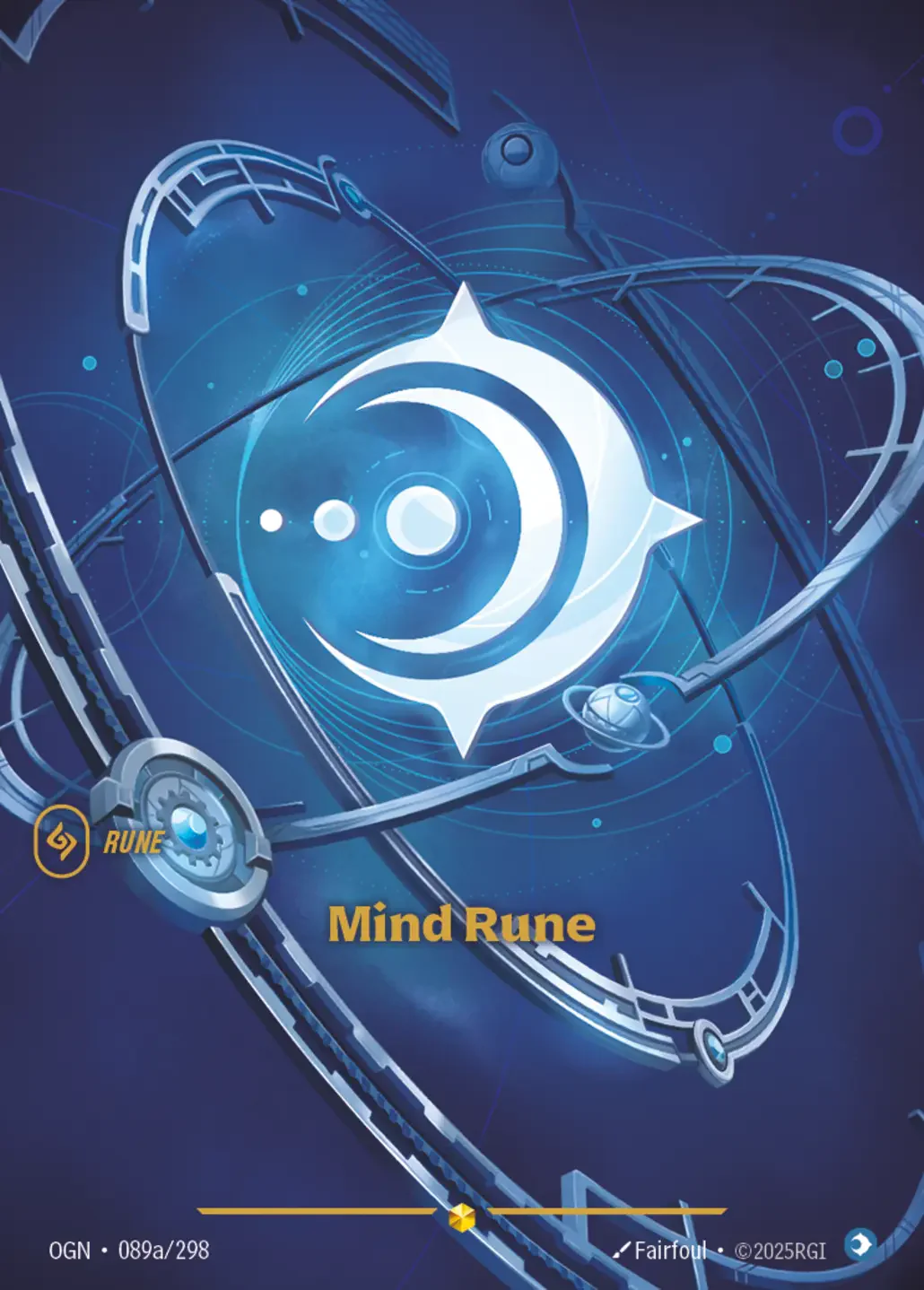 Mind Rune (Alternate Art) - 089a/298 (OGN) Showcase