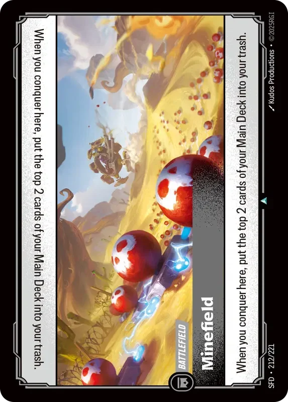 Minefield - 212/221 (SFD) Uncommon