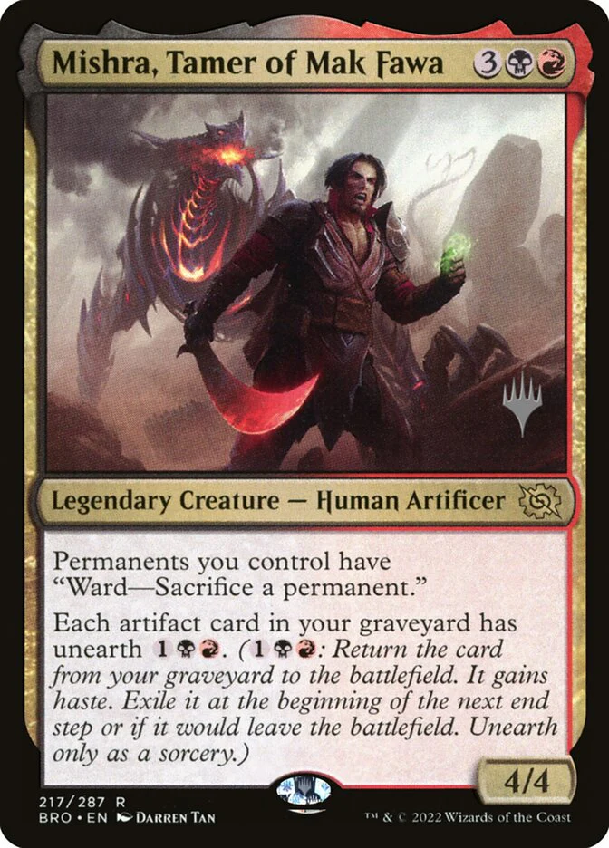 Mishra, Tamer of Mak Fawa (BRO-R-PP-FOIL)