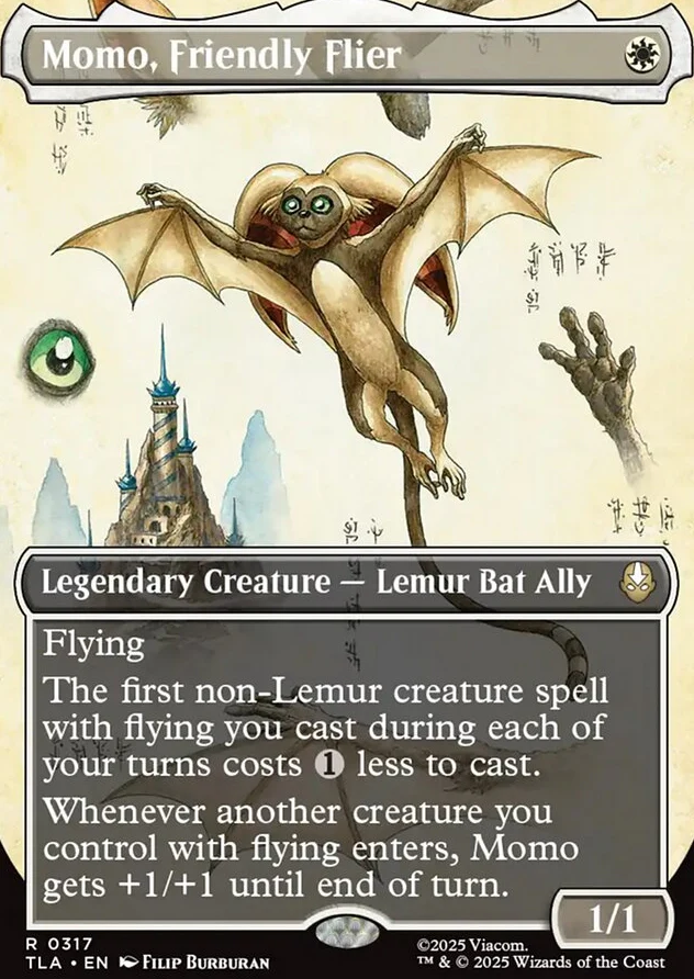 Momo, Friendly Flier [ #0317 Borderless ] (TLA-R) - Image 2