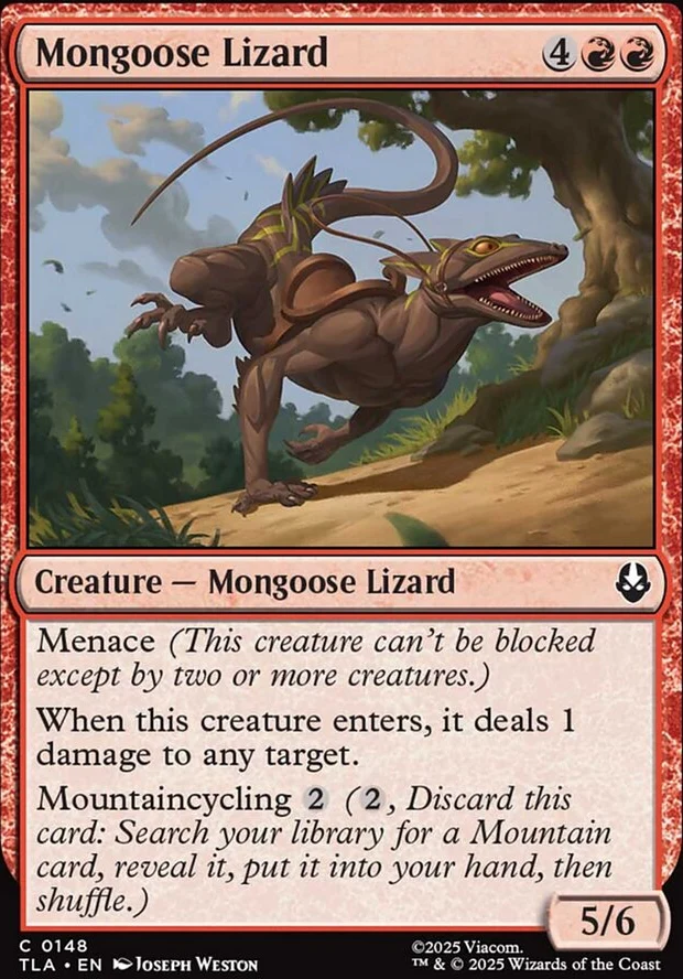 Mongoose Lizard [ #0148 ] (TLA-C) - Image 2
