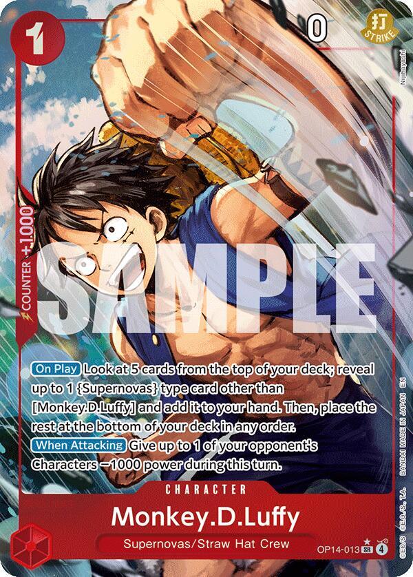 Monkey.D.Luffy (Alternate Art) (OP14-013)