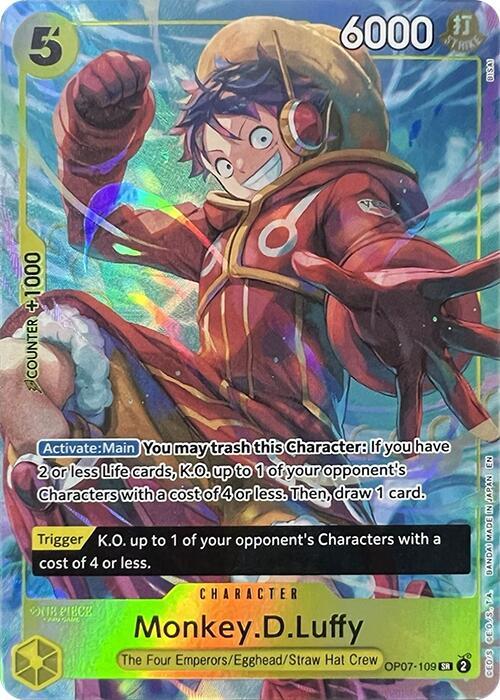 Monkey.D.Luffy (OP07-109 SEC)(Promo)