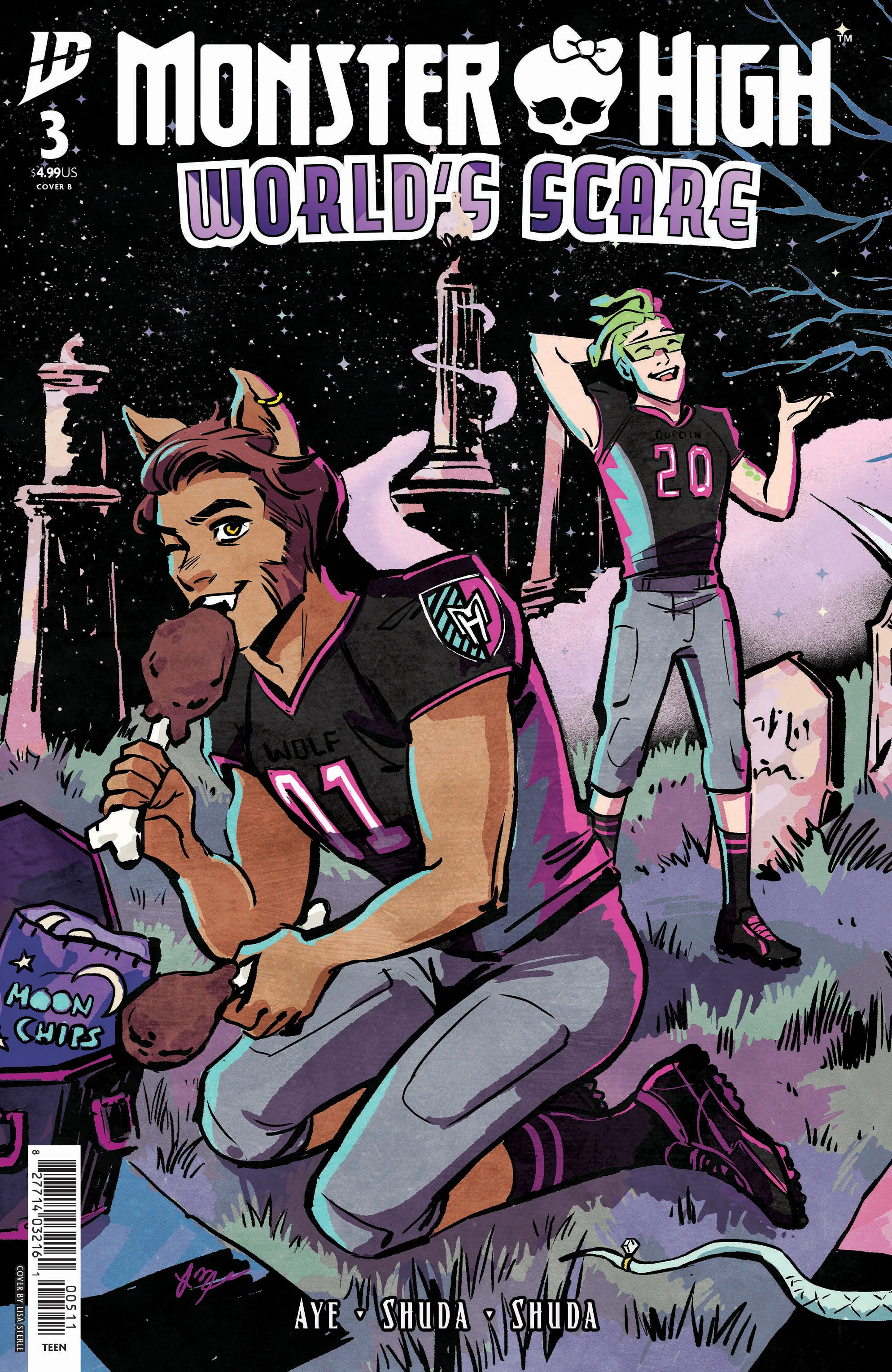 Monster High: World's Scare #3 Variant B (Sterle) - Image 2