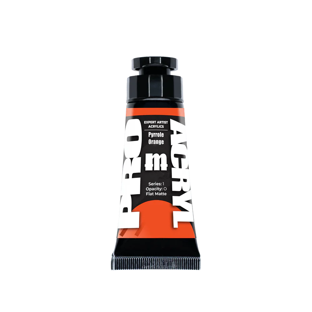 Monument Hobbies: Expert Acrylics - 006 Pyrrole Orange (30mL)