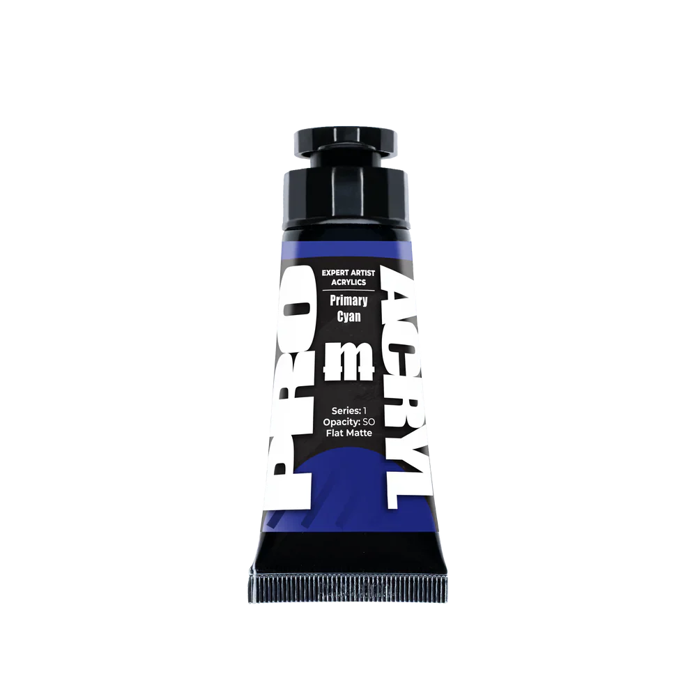 Monument Hobbies: Expert Acrylics - 014 Primary Cyan (30mL)