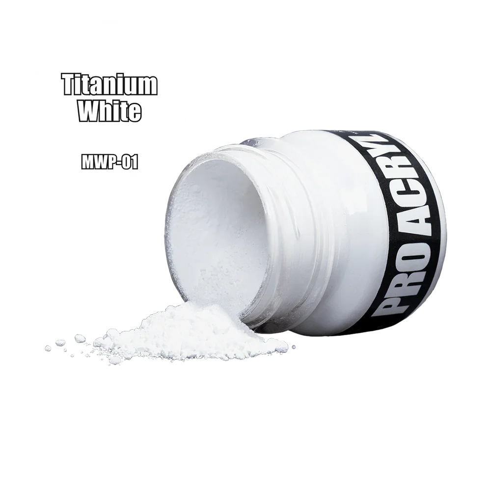 Monument Hobbies: PRO Acryl Weathering Pigments - 01 Titanium White (37mL)