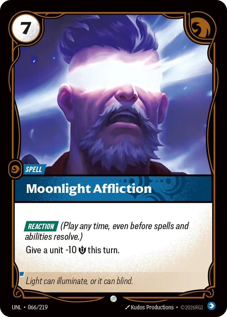 Moonlight Affliction - 066/219 (UNL)  Common
