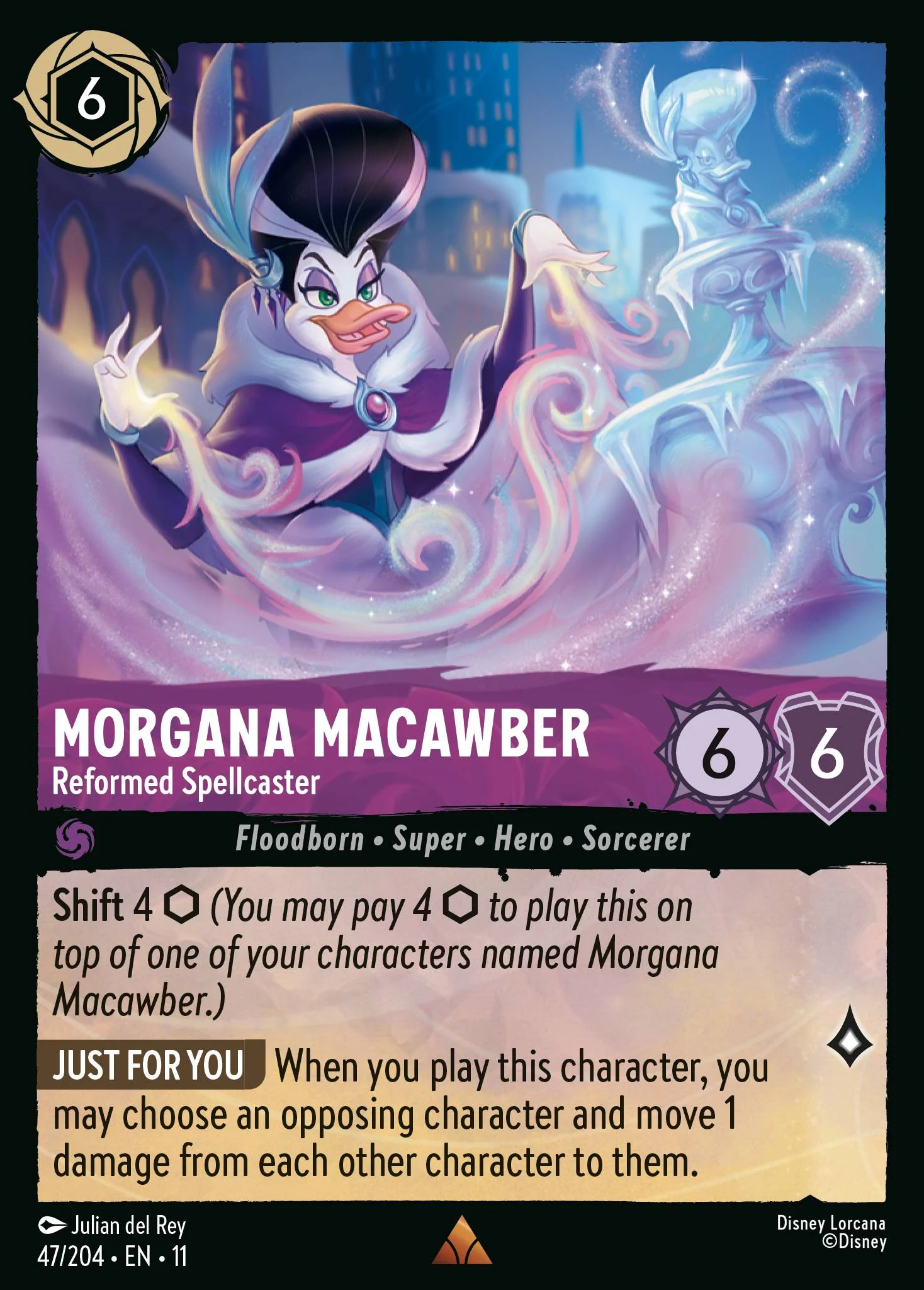 Morgana Macawber - Reformed Spellcaster (047/204 - Winterspell)  Rare