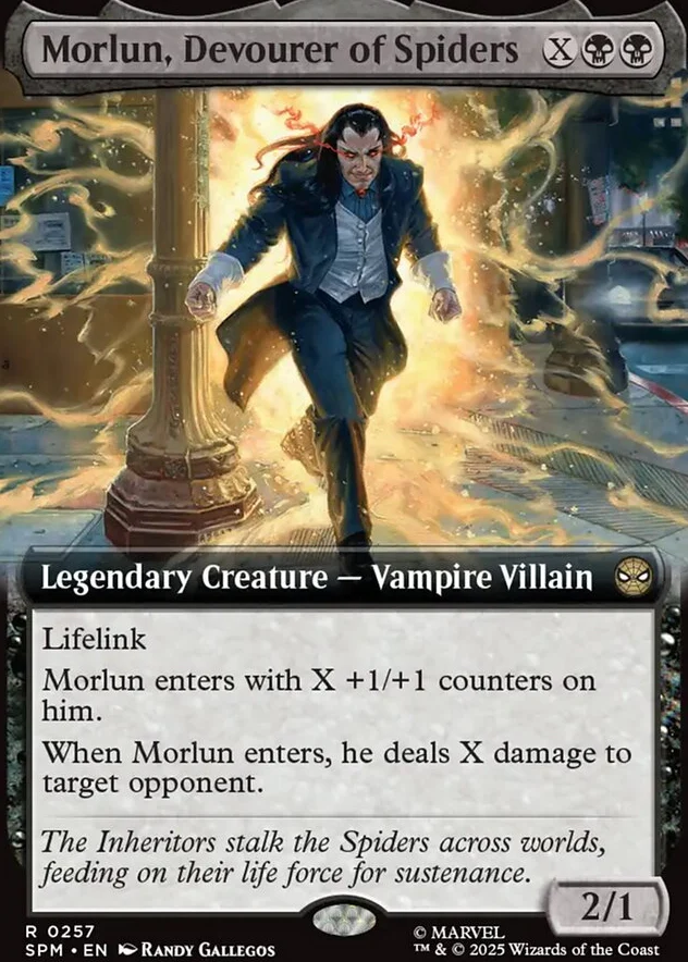 Morlun, Devourer of Spiders [ #0257 Extended Art ] (SPM-R) - Image 2