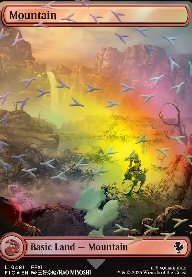 Mountain [ #0481 Chocobo Track Foil ] (FIC-L)