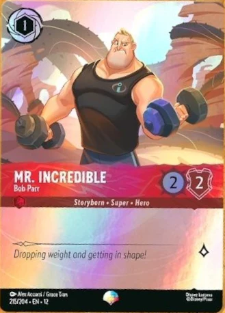 Mr. Incredible - Bob Parr (Wilds Unknown - 215/204) Epic