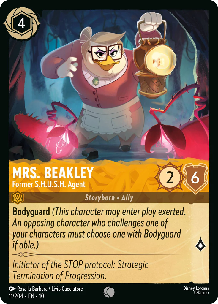 Mrs. Beakley - Former S.H.U.S.H. Agent (011/204 - Whispers in the Well) Common